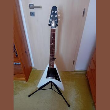 Prodám Gibson flying V melody maker Satin white 