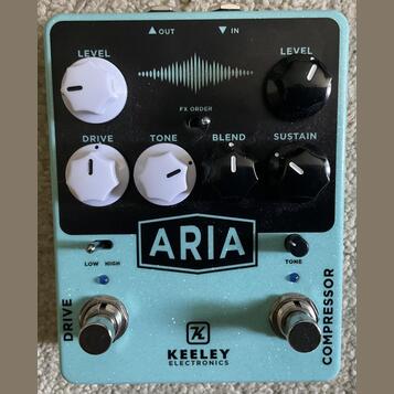Keeley Aria compressor + overdrive