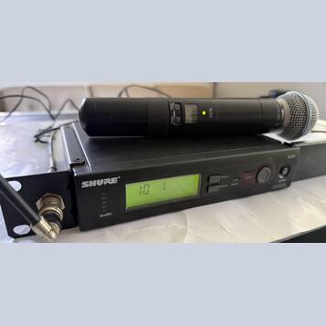 Bezdrátový systém SHURE SLX /Beta 58 - systém č:2 