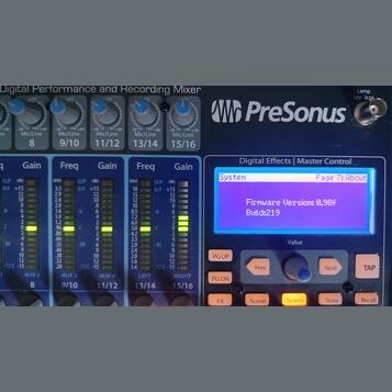 Digitální mix Presonus 16.0.2.