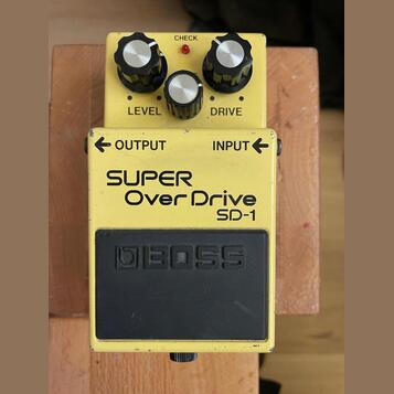 Boss SD-1 TW Vintage čip JRC4558D r.87