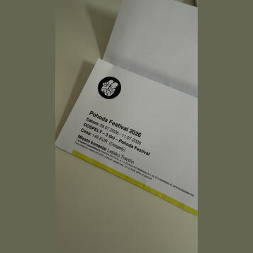 3-day ticket Pohoda 2026