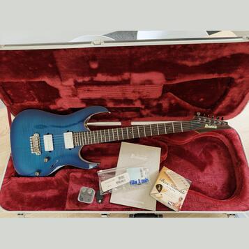 Ibanez RGA321F SBS Prestige + Bare Knuckle Black Hawk