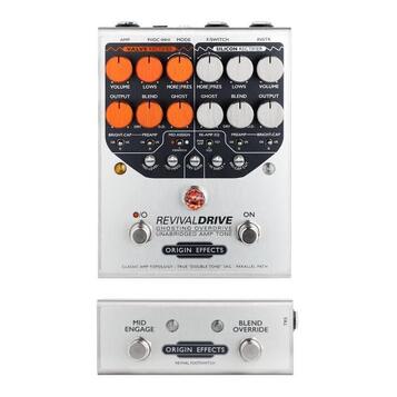 Preamp/drive Origin Effects Revivaldrive Custom + footswitch