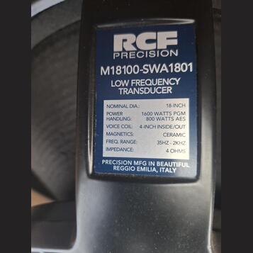 RCF reproduktory 