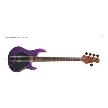 Prodám svého Sterlinga - Music Man StingRay 5 Purple Sparkle