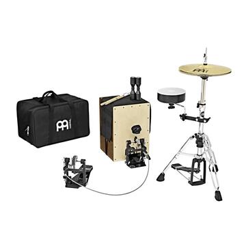 MEINL Cajon Drum Set +  Tama 8" x 3" Metalworks Effect Snare
