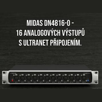 MIDAS DN4816-O, stagebox, nový, nepoužitý
