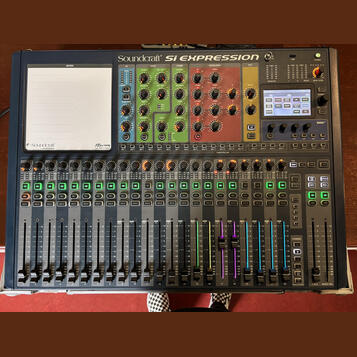 Soundcraft Si Expression 2 + Mini Stagebox 16 + flight case