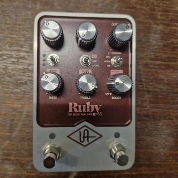 Universal Audio UAFX Ruby '63 Top Boost Amplifier