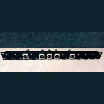 Panel rack 1U  - Neutrik 