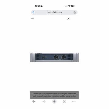 Yamaha p7000s