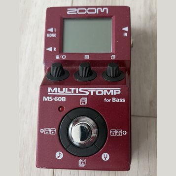 Zoom MultiStomp MS-60B for Bass