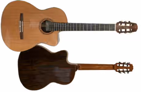 Nylonová kytara Procházka JAZZ Classic Cutaway+snímač