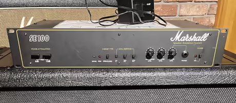 Marshall SE 100 - v&yacute;konov&aacute; brzda, emulace repro, z&aacute;těž
