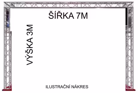 Koup&iacute;m star&scaron;&iacute; traverzy - rampu. &Scaron;&iacute;řka 8m / v&yacute;&scaron;ka 3m