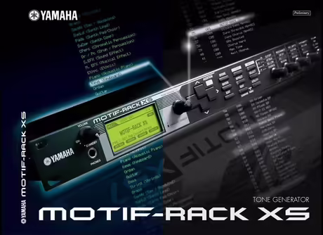 Yamaha Motif XS rack