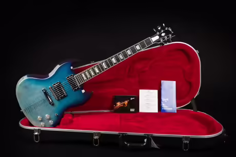 Gibson SG Standard HP-II 2019  Blueberry Fade