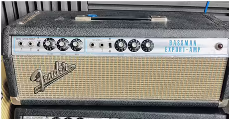 Fender Bassman 50 Export 1969 AB165 &ndash; Vintage Blackface 
