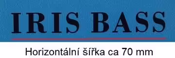 Decal (obtisk) Basso IV , basso IX a IRIS BASS k renovaci 